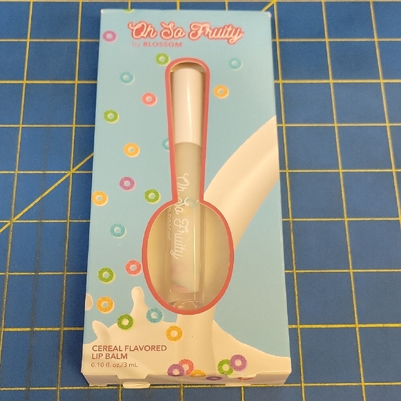 Blossom Other - Blossom Oh So Fruity Cream Flavored Lip Balm - White - New In Box 3ml